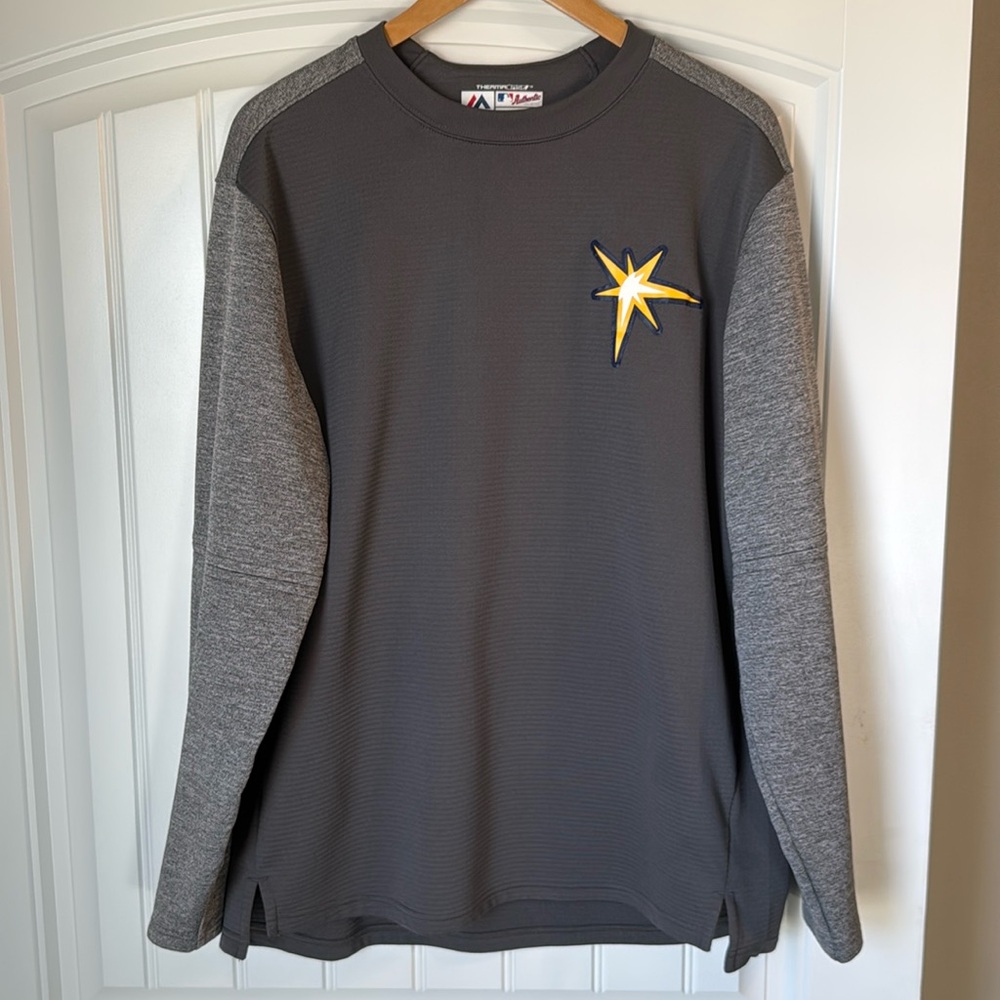 Majestic Tampa Bay Rays Alternate Logo Pullover